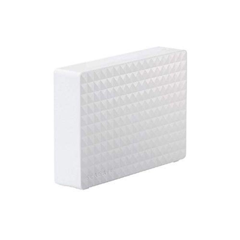 Seagate USB3.2(Gen1)/USB3.0接続 外付けハードディスク 4.0TB(ホワイト)Expansion SGD-MY04