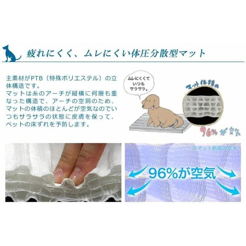 芦屋バティーズ 床ずれ防止マット ホームナース M 小型犬 中型犬 (体圧分散型マット 疲れない 快適な睡眠 通気性バッグン 通年用) 床ずれ防止マット ホームナース 小型犬 中型犬 体圧分散型マット 疲れない 快適な睡眠 通気性バッグン 通年用 　 サイズ