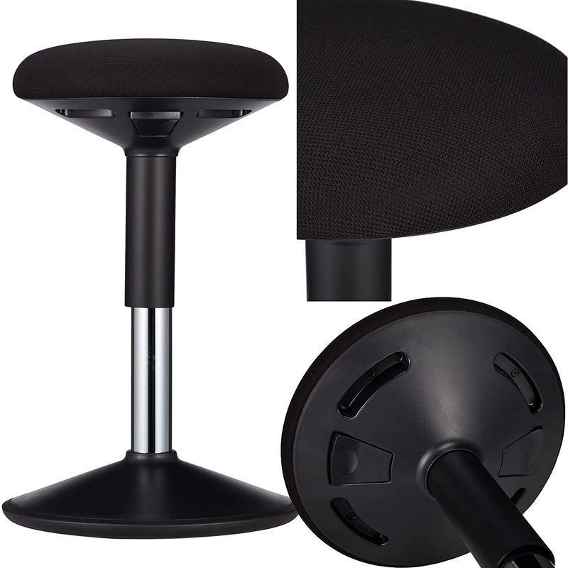 【値下げ⭕️】 バランスチェア 姿勢矯正 グラッチェア ながら運動 テレワーク オフィスチェア 学習 (ブラック×ブラック) 【1824607712】(10104円)