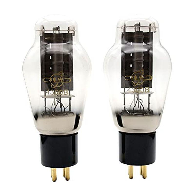 桂光 4300B（WE300B系） 黒ベース マッチドペア（2本） 真空管