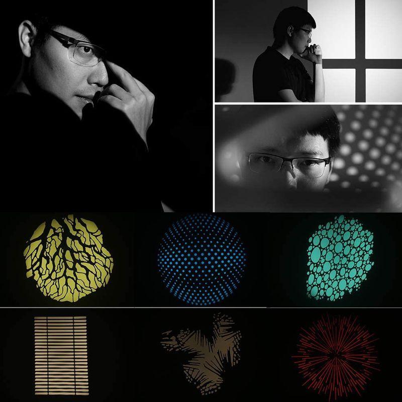 AMBITFUL AL-16フォーカライズコニカルスヌートオプティカルコンデンサーアート特殊効果形状と色のゲルを備えたビーム光シリンダー ( AL 16フォーカライズコニカルスヌートオプティカルコンデンサーアート特殊効果形状と色のゲルを備えたビーム光シリンダー