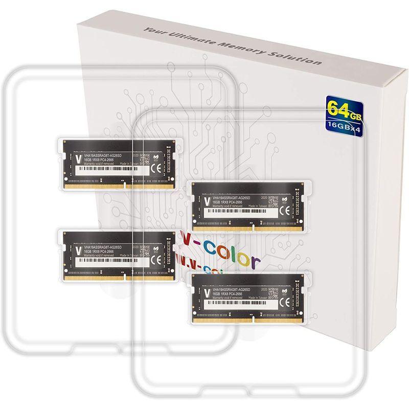 v-color Hynix IC ノートPC用メモリ DDR4 2666MHz PC4-21300 64GB