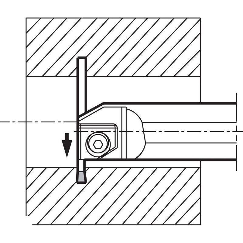 京セラ(KYOCERA)　溝入れ用ホルダ　KIGHR4532B5