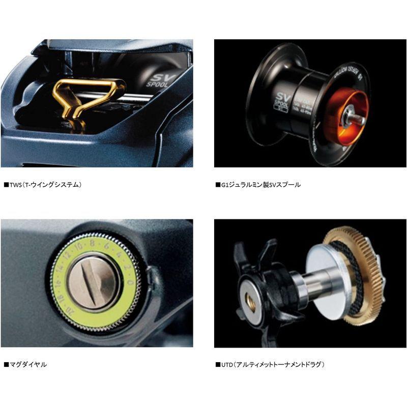 ダイワ(DAIWA) ベイトリール ジリオン SV TW 1016SV (右ハンドル) 2016年モデル DAIWA ベイトリール ジリオン SV TW 1016SV 右ハンドル 2016年モデル