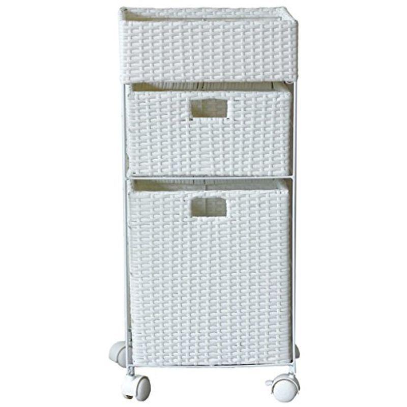 4段ラタンチェストにこまる ラタンチェスト 10杯タイプ 95cm幅 4段 藤