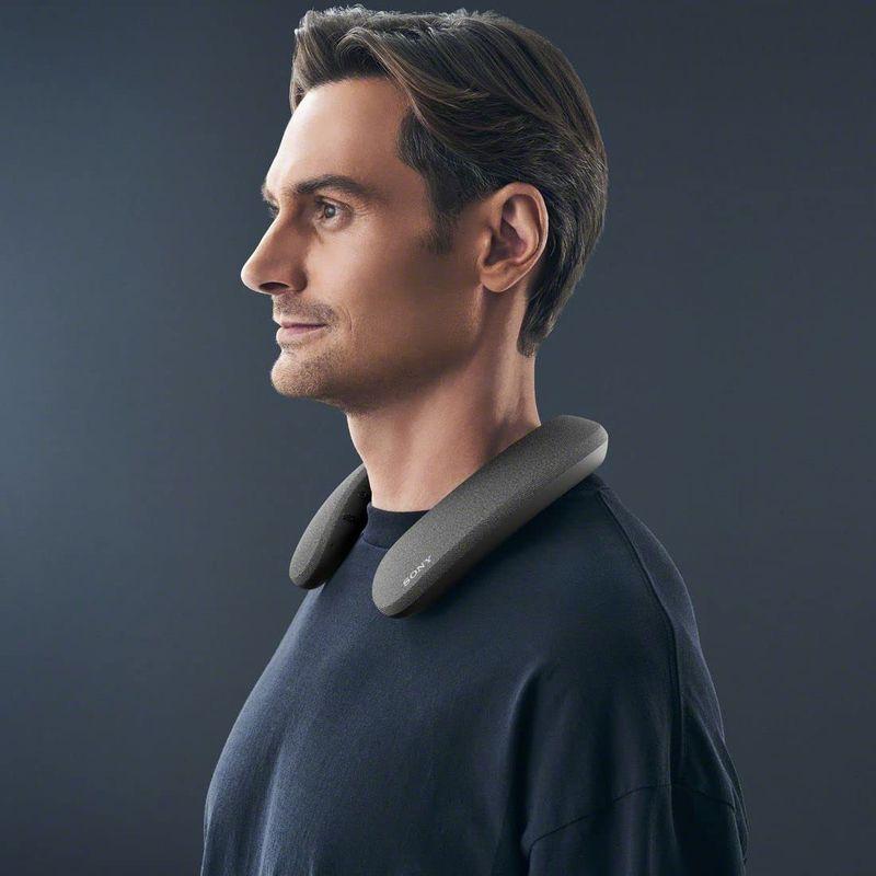 ソニー ワイヤレスネックバンドスピーカー SRS-NS7 : 360 Reality Audio対応/ハンズフリー通話/IPX4防滴/ロング Reality ワイヤレスネックバンドスピーカー SRS NS7 Audio対応/ハンズフリー通話/IPX4防滴/ロング