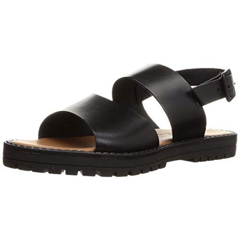 マウロディバーリ フラットサンダル A40 レディース NERO 24.5 cm