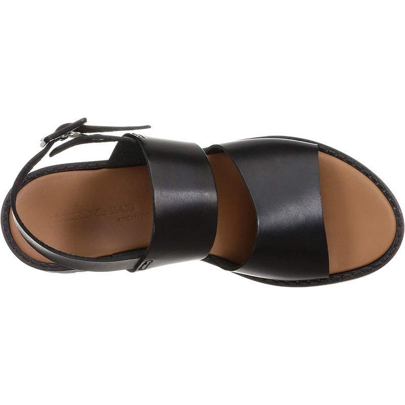 マウロディバーリ フラットサンダル A40 レディース NERO 24.5 cm cm フラットサンダル A40 レディース NERO