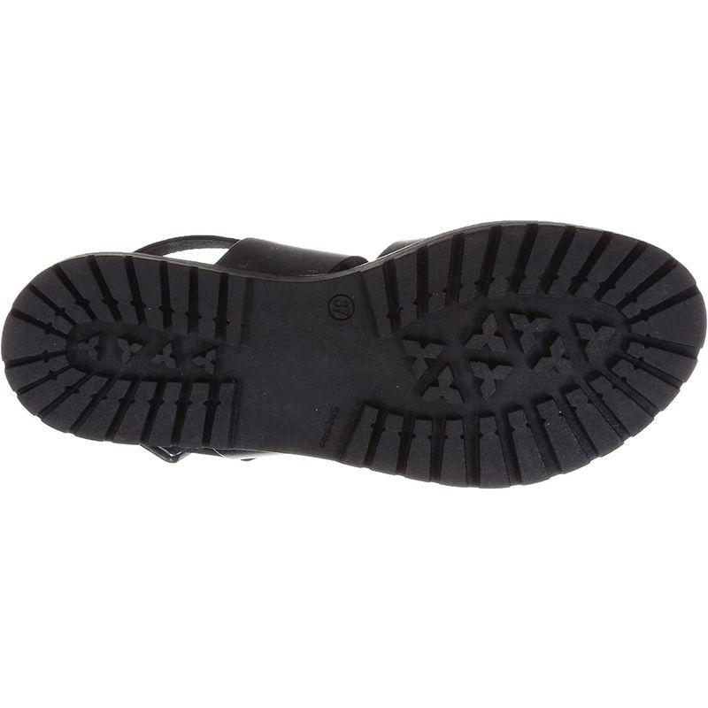 マウロディバーリ フラットサンダル A40 レディース NERO 24.5 cm cm フラットサンダル A40 レディース NERO