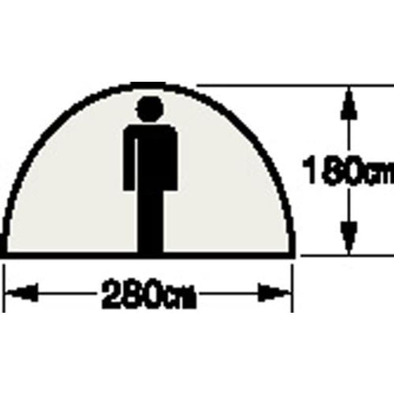 キャプテンスタッグ オルディナ スクリーンドームテント(6人用) (キャリーバッグ付) M-3118 約 オルディナ スクリーンドームテント 6人用 キャリーバッグ付 PU1000mm
