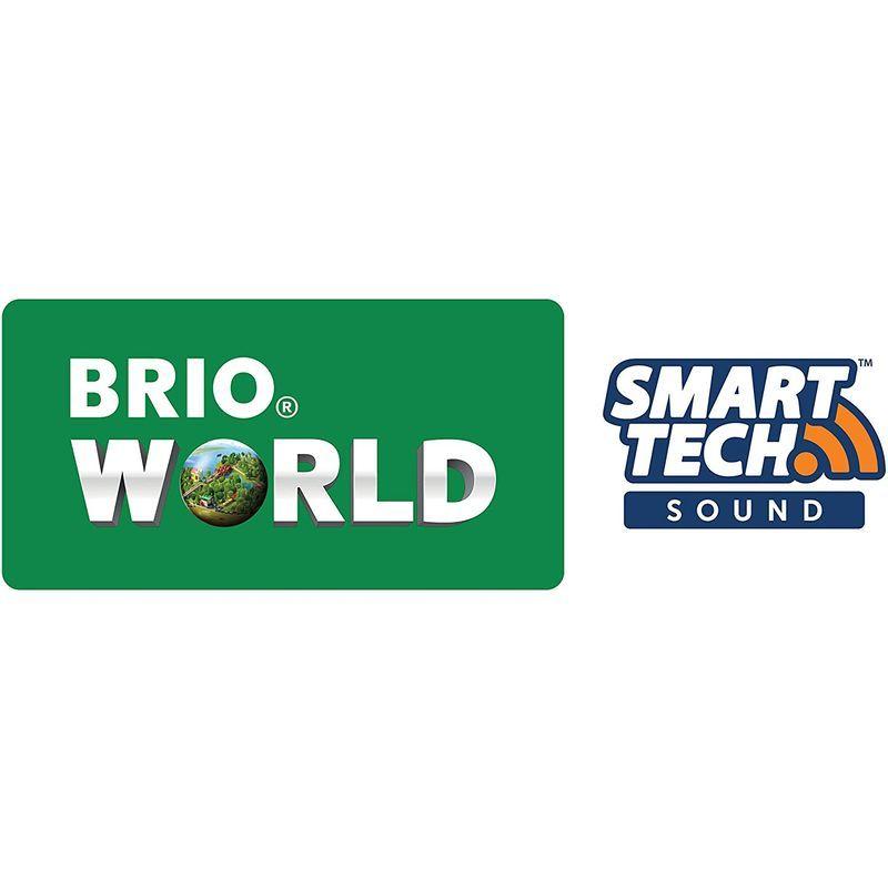 BRIO ( ブリオ ) スマートテックサウンド DXセット 全37ピース 3歳~ ( 電動車両 電車 おもちゃ 木製 レール ) 3397 ブリオ スマートテックサウンド DXセット 全37ピース 3歳 電動車両 電車 おもちゃ 木製 レール
