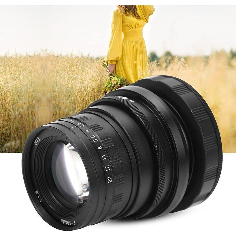 Vbestlife 50mm F1.6 Eマウントチルトシフトレンズ プロの画像処理 歪み補正付き手動フルフレームレンズ Sony A9A7 プロの画像処理 50mm F1 Eマウントチルトシフトレンズ 歪み補正付き手動フルフレームレンズ Sony A9A7