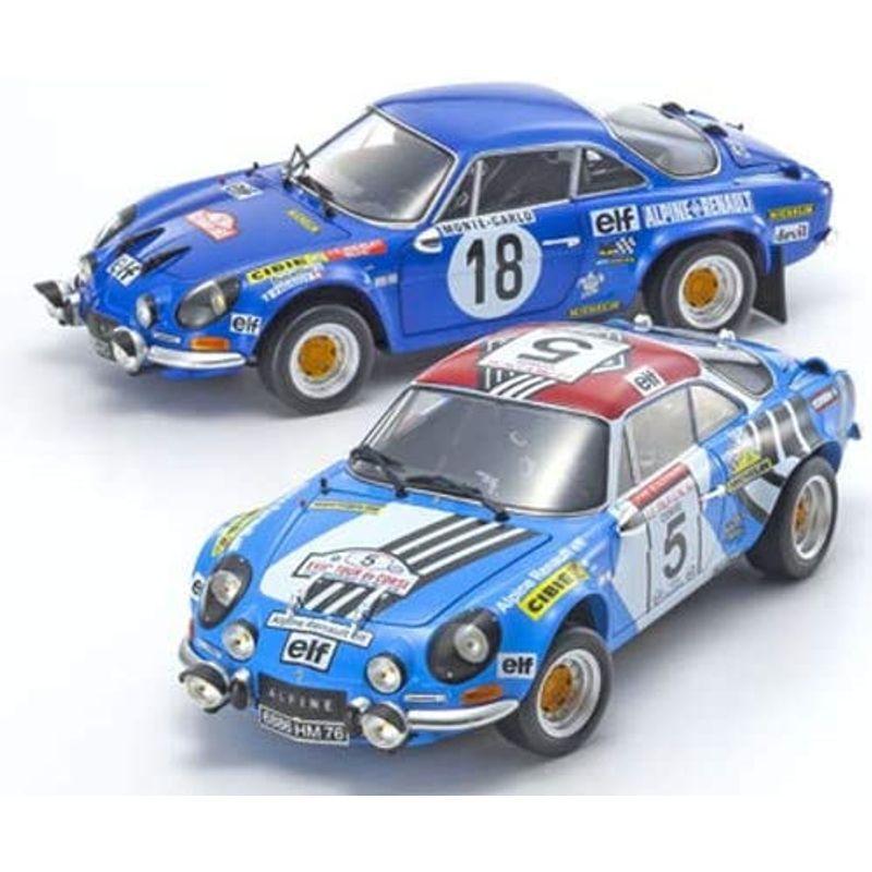 京商オリジナル 1/18 ルノー アルピーヌ A110 1973 ツール・ド・コルス #5 完成品 1/18 ルノー アルピーヌ A110 ツール ド コルス #5 完成品