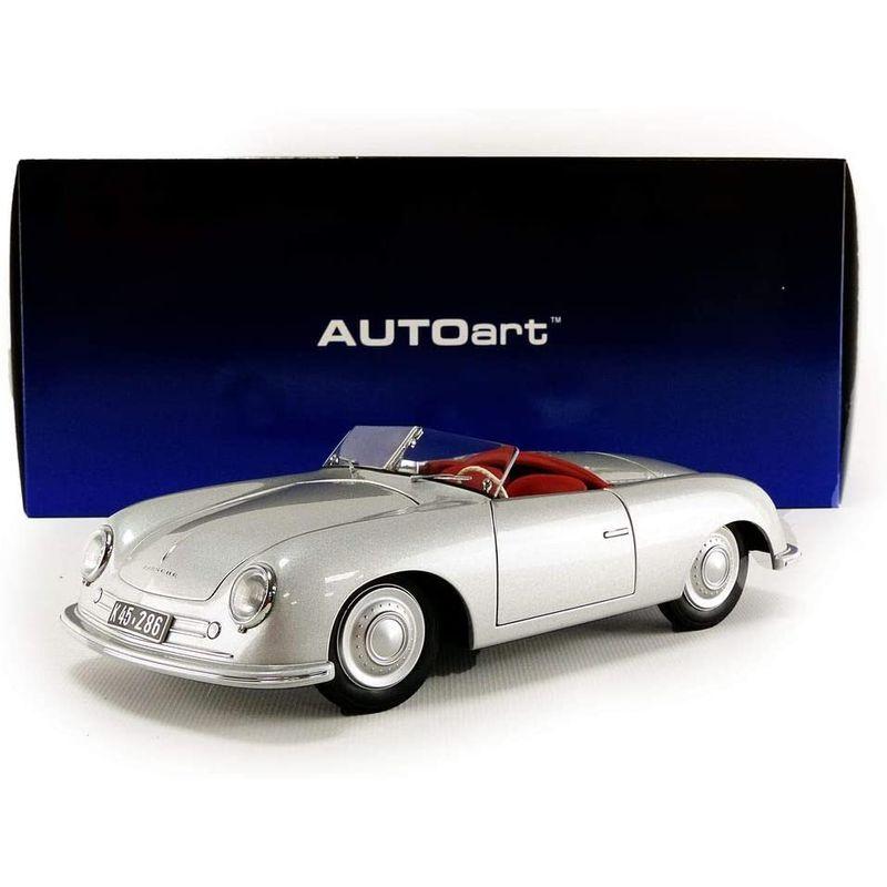 AUTOart 1/18 ポルシェ 356 No.1 シルバー 完成品 : 20220706082107