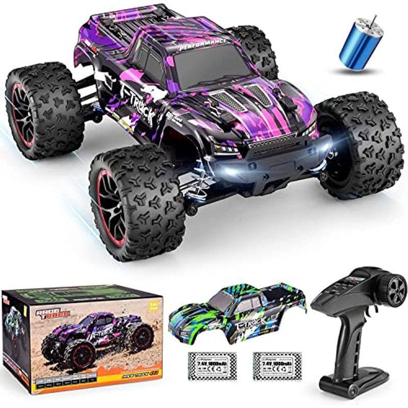 HAIBOXING ラジコンカー こども向け ラジコンカー オフロード 4WD 1/18 ブラシレス RCカー ラジコンカー おとな向け 高