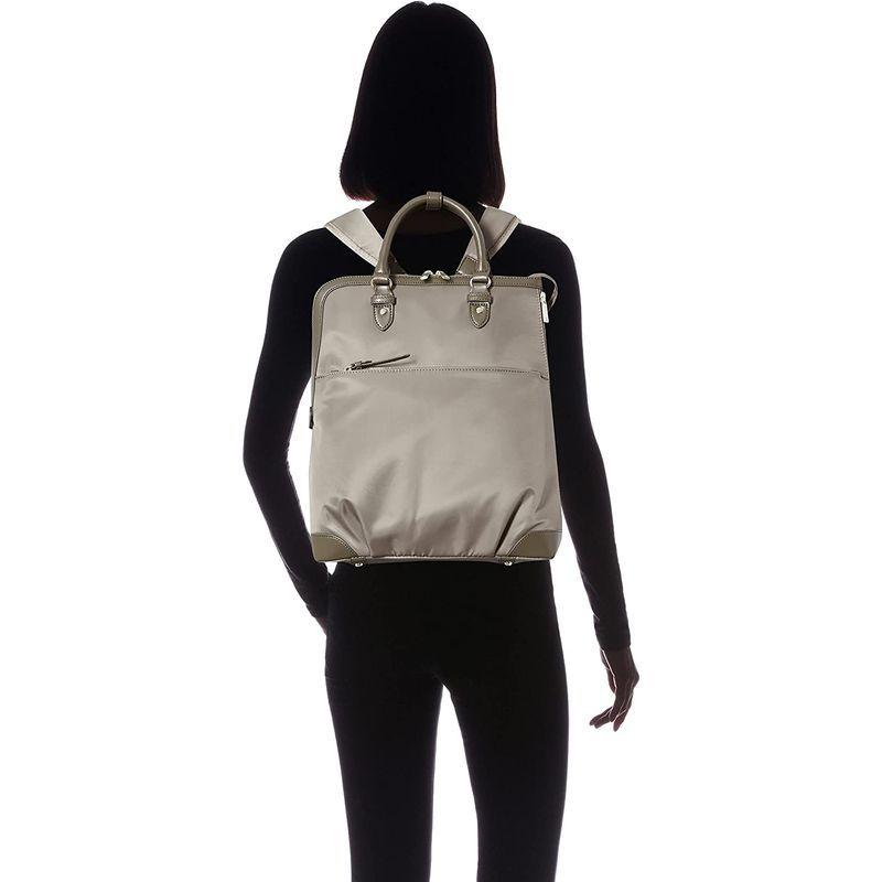 エースジーン ビジネスリュック ビジネスバッグ リュック レディース A4サイズ１３インチPC収納可能 エルビーサック 36393 カーキ ビジネスリュック ビジネスバッグ リュック レディース A4サイズ１３インチPC収納可能 エルビーサック カーキ