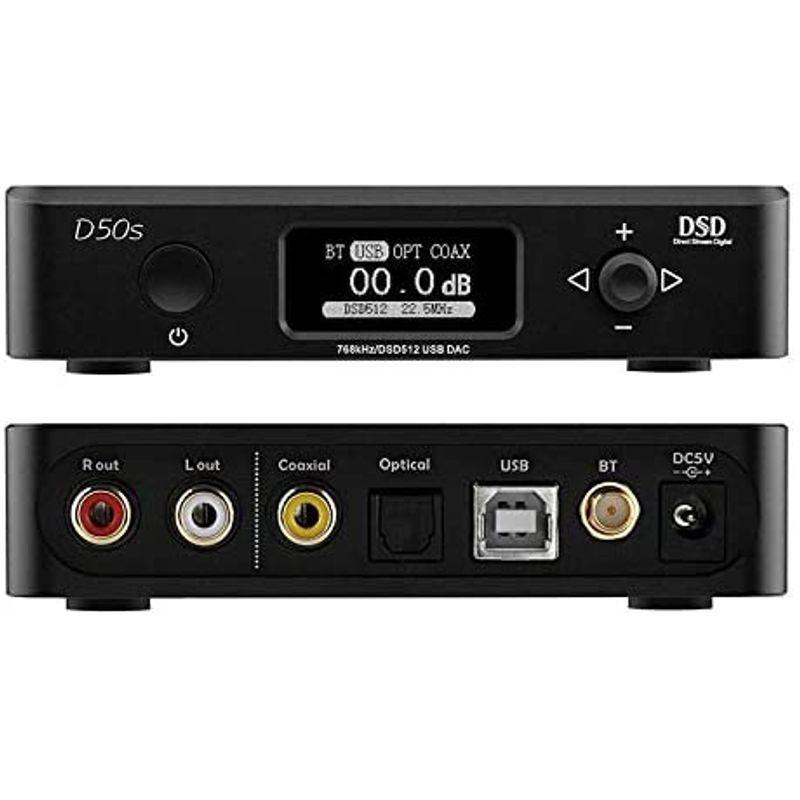 新入荷 TOPPING D50s Bluetooth5.0 デスクトップデコーダー DSD512 32bit / 768kHz 2*ES9038Q2 【V2692036344】(14909円)