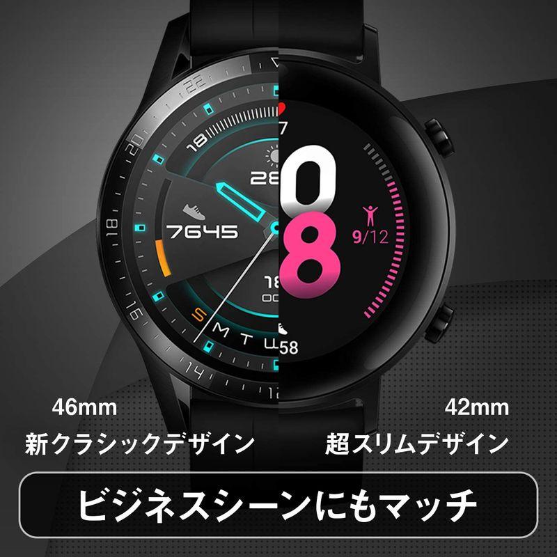 HUAWEI(ファーウェイ) Watch GT2 42mm Sports スマートウォッチ 血中酸素レベル測定 GPSみちびき対応 ナイトブ 血中酸素レベル測定 ファーウェイ Watch GT2 42mm Sports スマートウォッチ GPSみちびき対応 ナイトブ サイズ