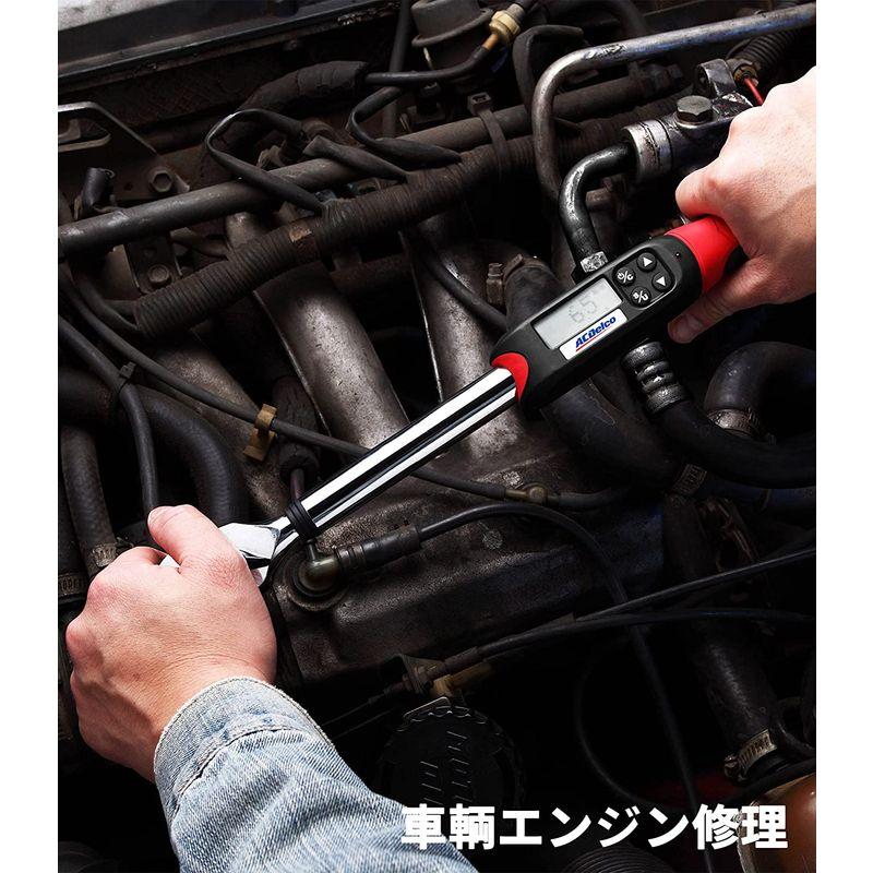 ACDelco 3/8” (9.5mm) デジタルトルクレンチ トルク値5-50Nm 内蔵ブザー及びLED警告灯 ISO6789 校正証明書|moaa-2-store|06
