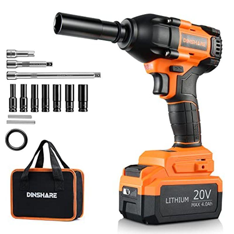 充電式インパクトレンチ DINSHARE 電動インパクトレンチ 電動