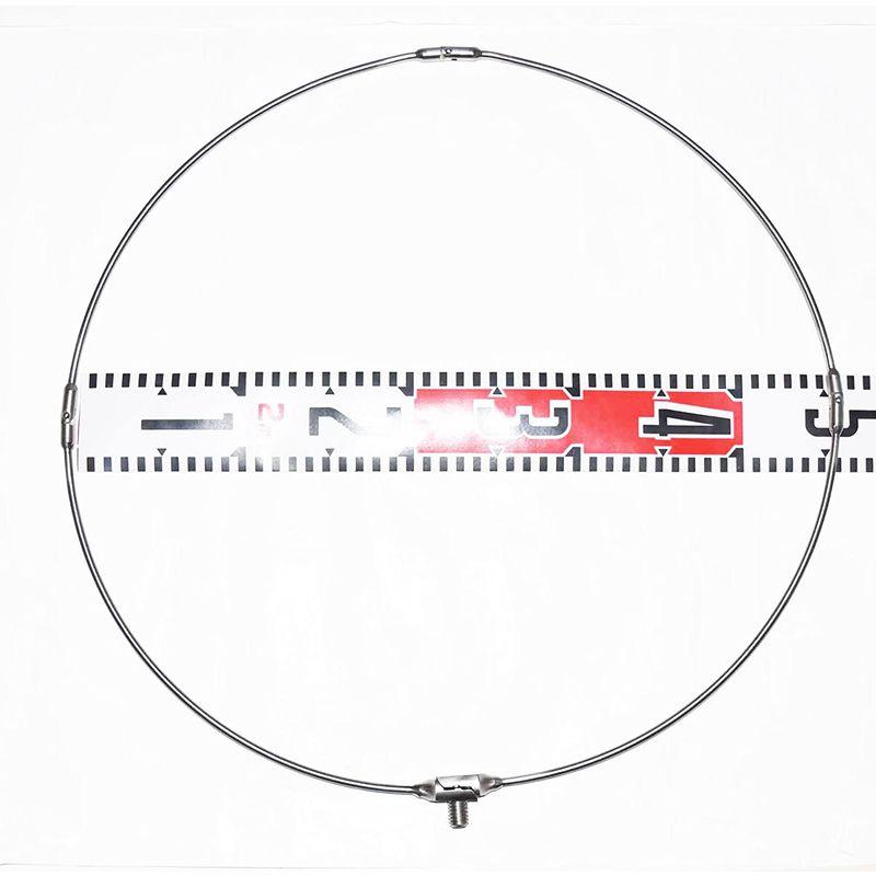 四つ折り 64チタン 120cm 玉枠 超コンパクトなタモ網 (120cm) 120cm 80cm 64チタン 玉枠 超コンパクトなタモ網