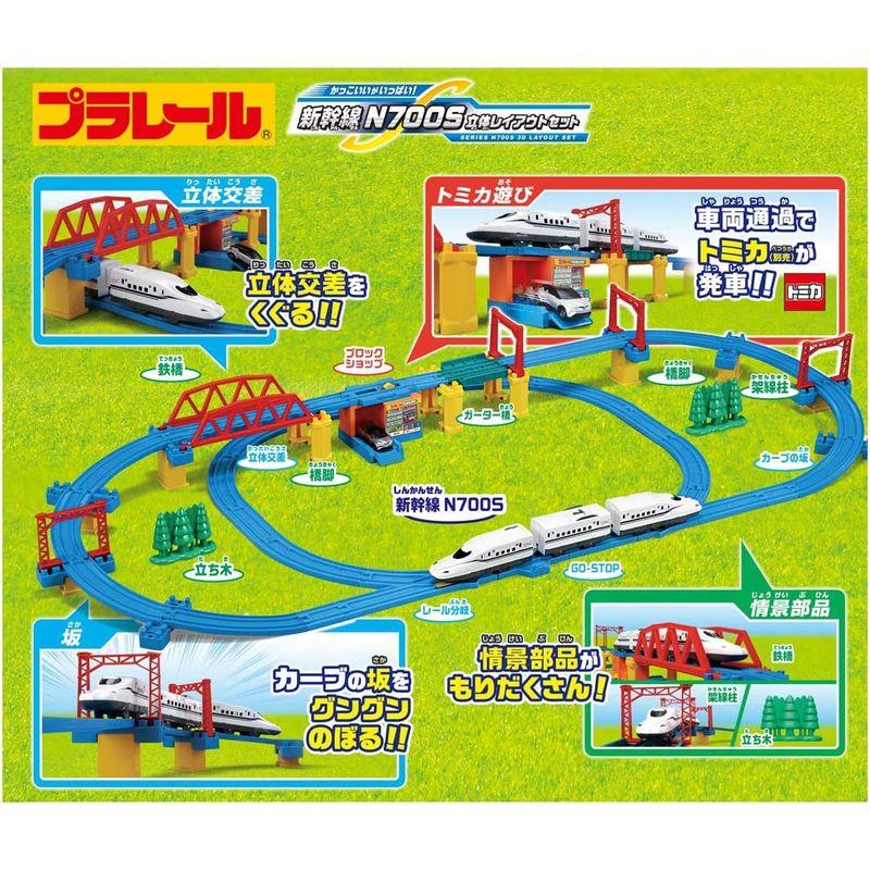 プラレール かっこいいがいっぱい 新幹線 N700S立体レイアウトセット かっこいいがいっぱい 新幹線 N700S立体レイアウトセット