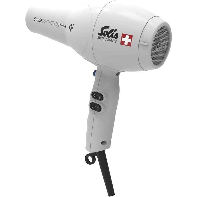 動作確認 ソリス スイスパーフェクションプラス（Solis Swiss Perfection Plus）ヘアドライヤー ホワイト? SD440PLW 【G2441833394】(13525円)