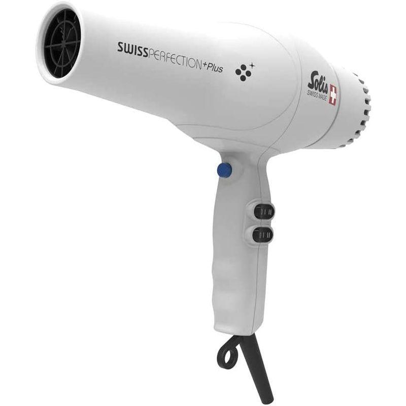 動作確認 ソリス スイスパーフェクションプラス（Solis Swiss Perfection Plus）ヘアドライヤー ホワイト? SD440PLW 【G2441833394】(13525円)
