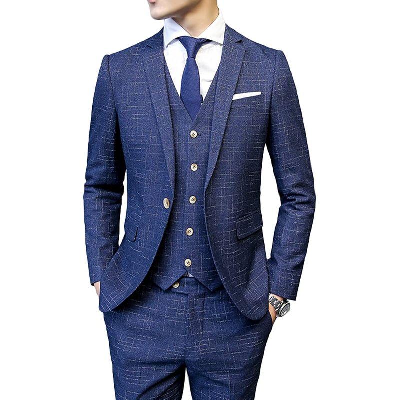 [大特価] CEEN スリーピース メンズ オシャレ スタイリッシュスーツ ビジネス・パーティー 春秋 【1716162633】(9506円)