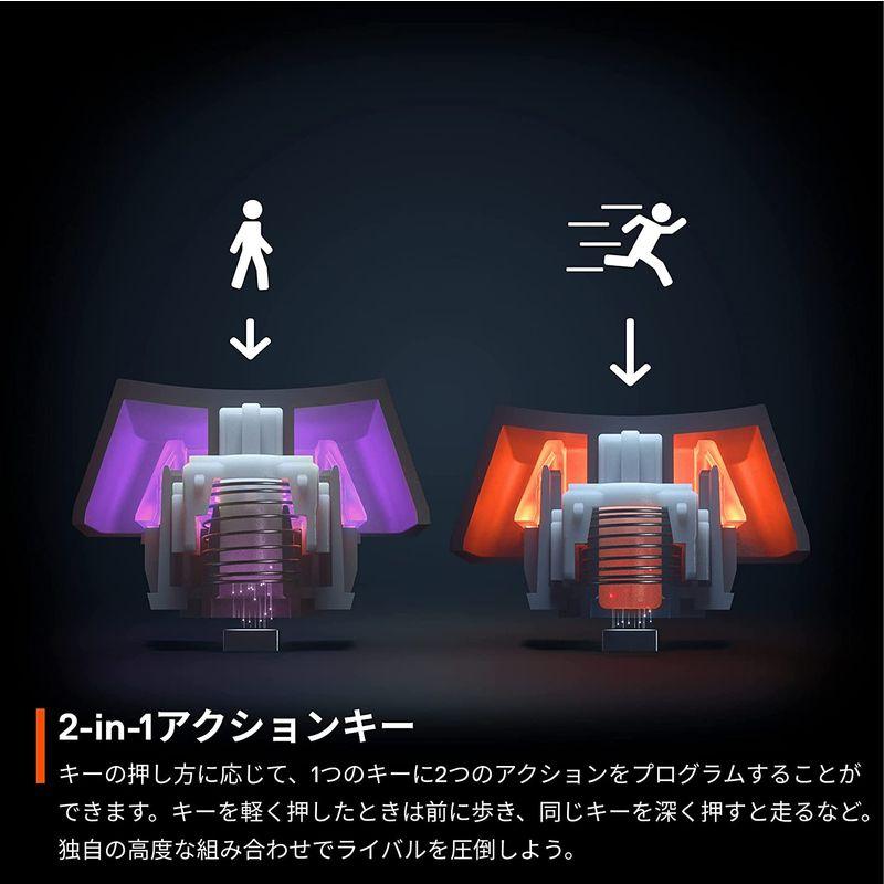 【値下げ】 SteelSeries ゲーミングキーボード ミニサイズ Apex Pro Mini Wireless US 無線 ワイヤレス 英語配列 Q 【R7342974202】(26267円)