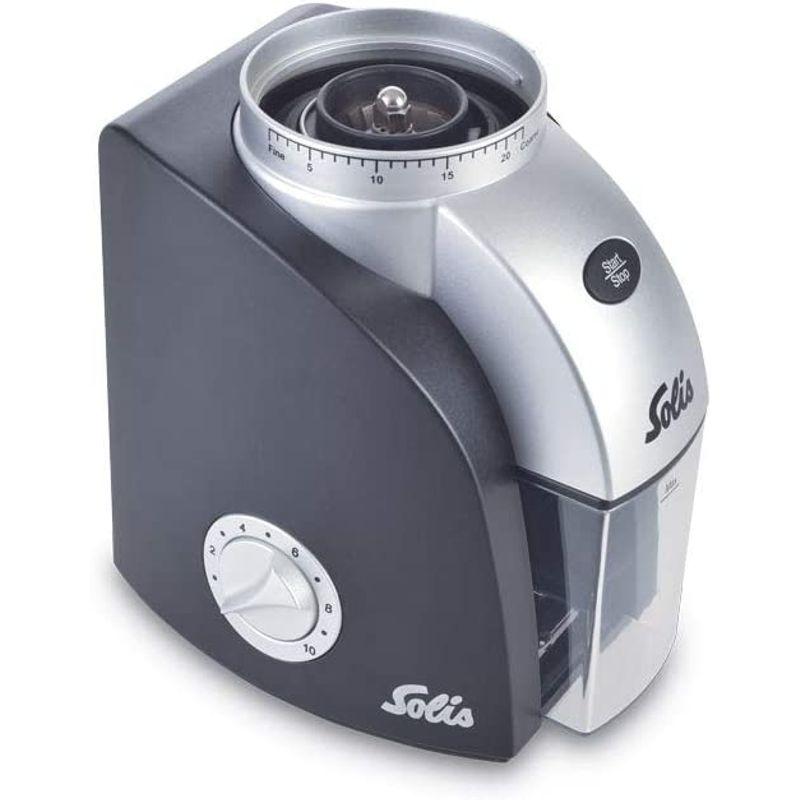 ソリス スカラプラス （Solis Scala Plus Coffee Grinder）コーヒーグラインダー ブラックシルバー SK1661｜moaa-2-store｜04