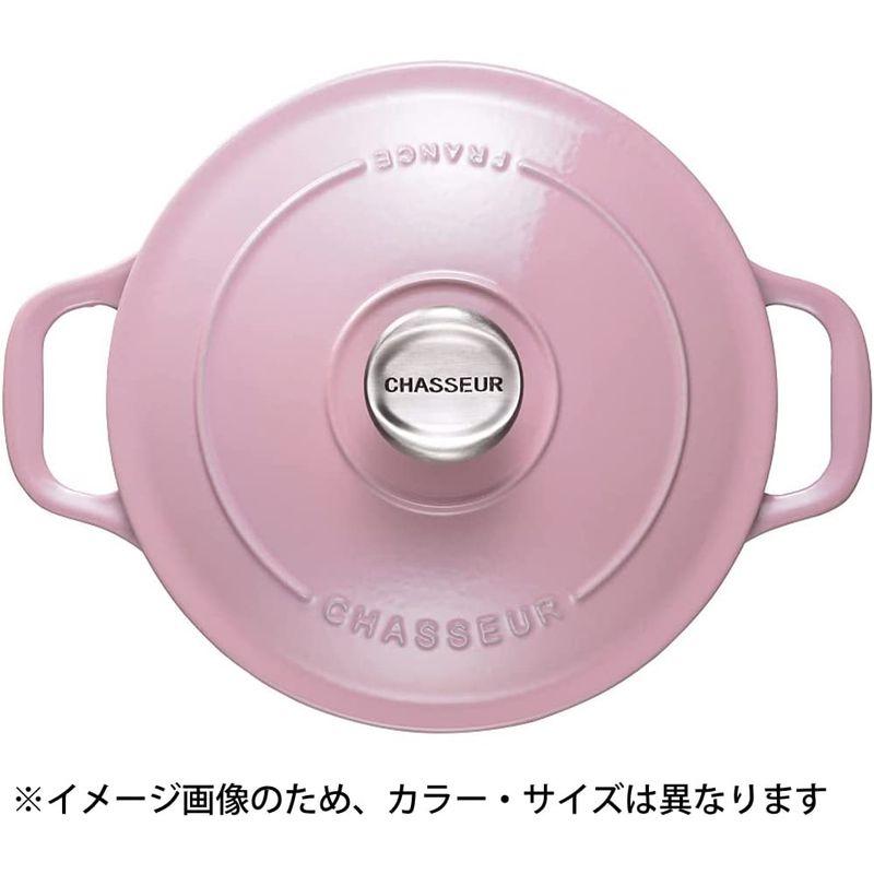CHASSEUR(シャスール) サブライム ラウンドキャセロール 14cm マロン