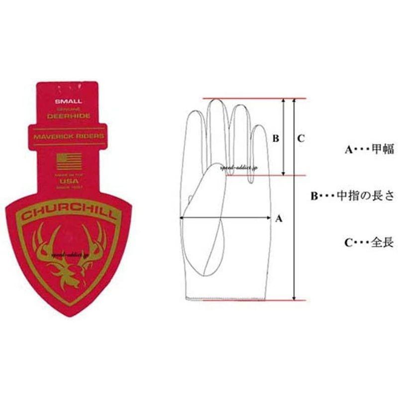 コンパクトキーボード CHURCHILL GLOVE（チャーチルグローブ）裏地付 GOLD L