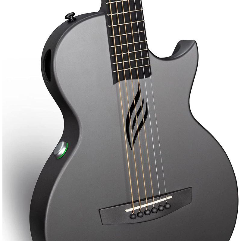 Enya Nova Go SP1アコースティック?エレキギター・カーボン一体成型ミニギター AcousticPlusピックアップ付き、ギター