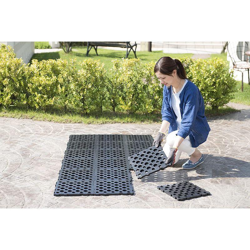 新入荷 システムファーム（組立て式花壇・菜園） 60cm×90cm×2段 セット チャコールブラウン 【W2281597548】(12639円)