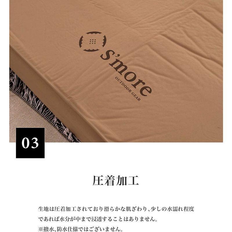 S'more(スモア) OYASUMI MAT M (ダブルサイズ) キャンプ マット シングル 折りたたみ アウトドア 10cm 極厚 持｜moaa-2-store｜02