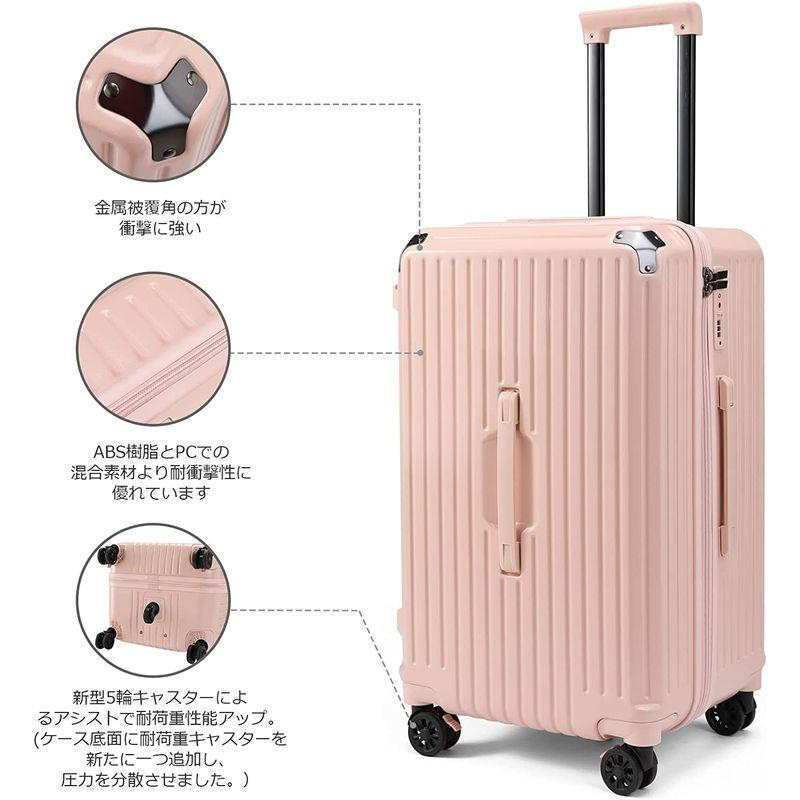 Oritatanda 大容量 荷物 トロリースーツケース 女性 回転自在のキャスター 5輪キャスター ダイヤルロック 出張 留学用スーツケー 大容量 荷物 トロリースーツケース 女性 回転自在のキャスター 5輪キャスター ダイヤルロック 出張 留学用スーツケー そして