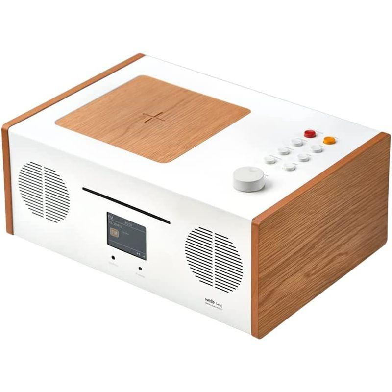 2026年 Welle(ベレー) Bluetoothデスクトップ型オーディオ W401D CDプレイヤー FMラジオ 【5891755582】(21076円)