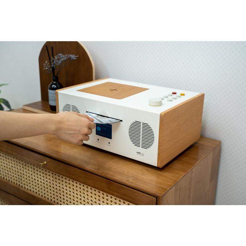 2026年 Welle(ベレー) Bluetoothデスクトップ型オーディオ W401D CDプレイヤー FMラジオ 【5891755582】(21076円)