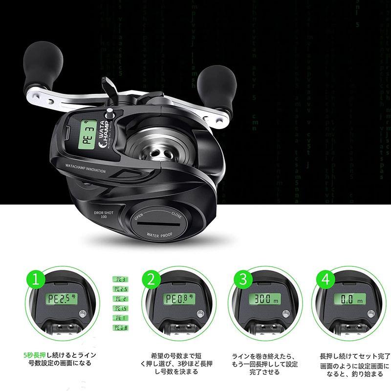 Drop Shot ベイトリール Pro (WATACHAMP) | ワタチャンプ 高 未使用品