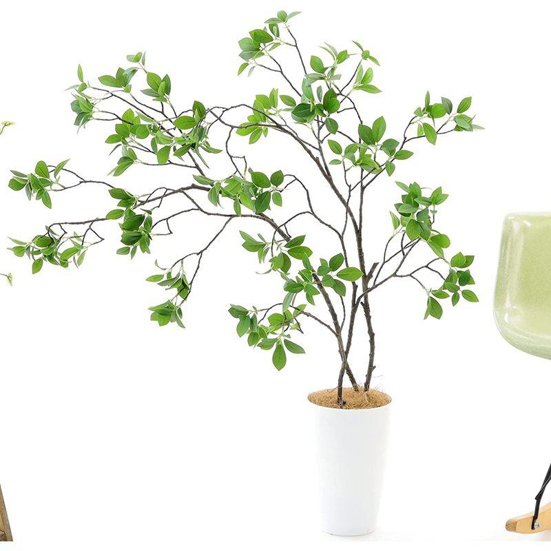 造花ドットコム プレミアム 光触媒 消臭 フェイクグリーン 「ドウダンツツジ 3本立 高さ100cm 幅90cm 奥行50cm 曲げた時（直 消臭 造花ドットコム プレミアム 光触媒 フェイクグリーン ドウダンツツジ 3本立 高さ100cm 幅90cm 奥行50cm 曲げた時 直