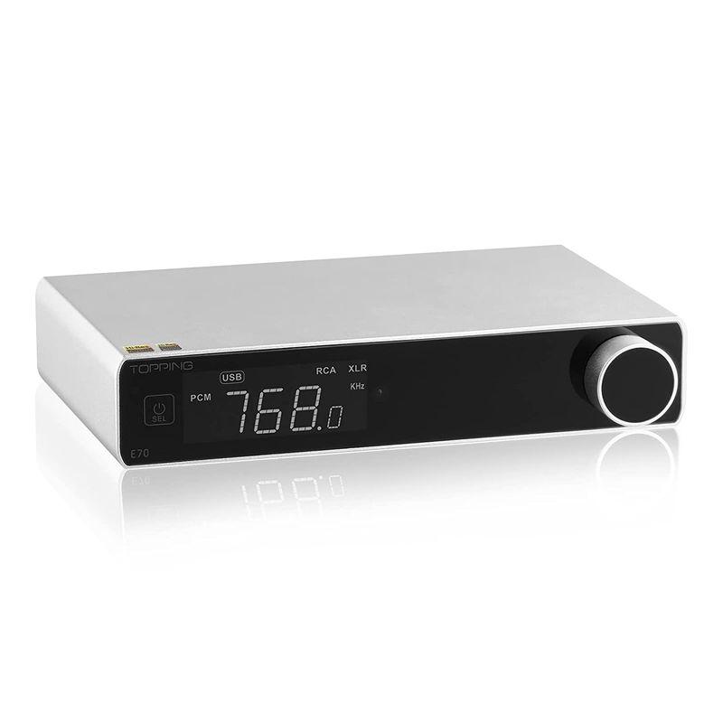 【〜6/6まで出品】 Topping E70新登場USB DAC 多機能 プリアンプ機能付き ES9028PROチップ 32Bit/768kHz Bluetoot 【HO9975659880】(35685円)