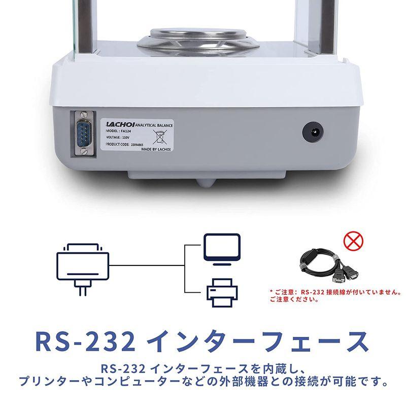 LACHOI　デジタルはかり　精密スケール　120g×0.1mg　分析天びん　0.1mg　計量器　高精密電子天びん　デジタルスケール　計量皿