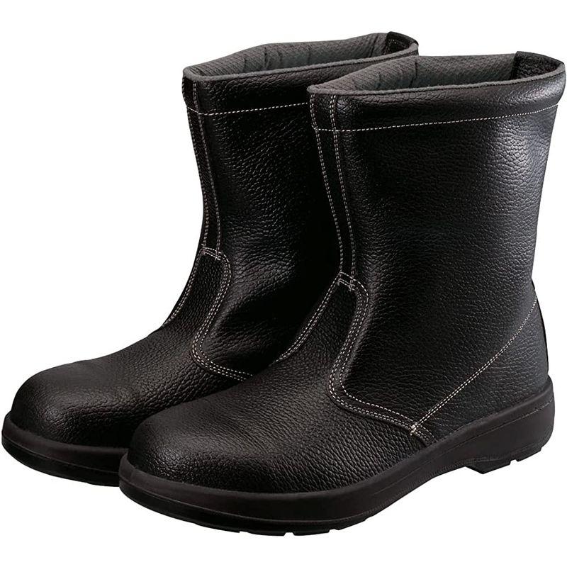 日本値下 シモン 安全靴 半長靴 AW44 メンズ 黒 25.5cm