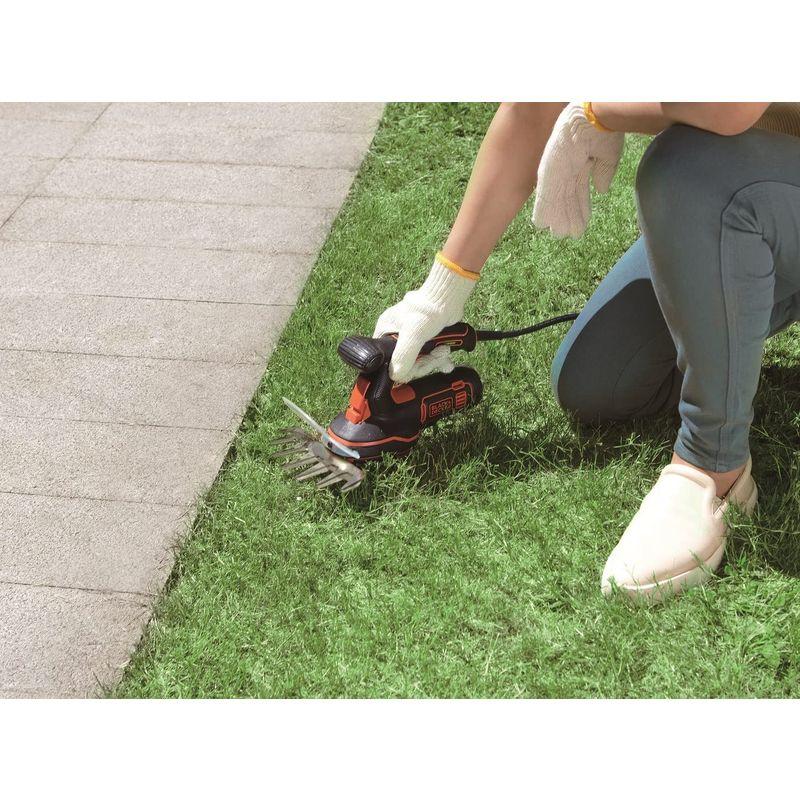 ブラックアンドデッカー 5in1 ポールヘッジ 芝生バリカン ガーデニング