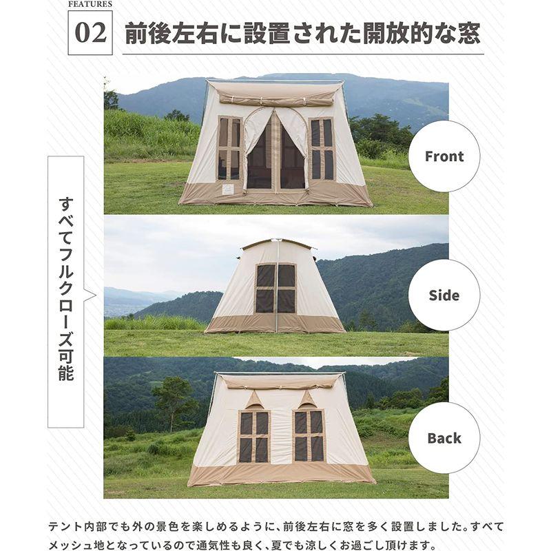 S'more(スモア) Dolce Lodge ドルチェロッジ テント テント 4-6人程度