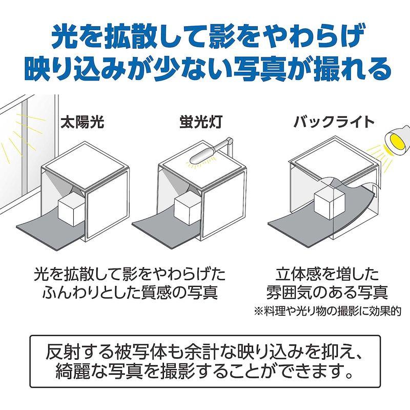 HAKUBA 撮影ボックス スタジオボックス 60 DSB22-60 60cmサイズ フリマやオークション、ネットショップの商品撮影に 日本｜moaa-2-store｜07