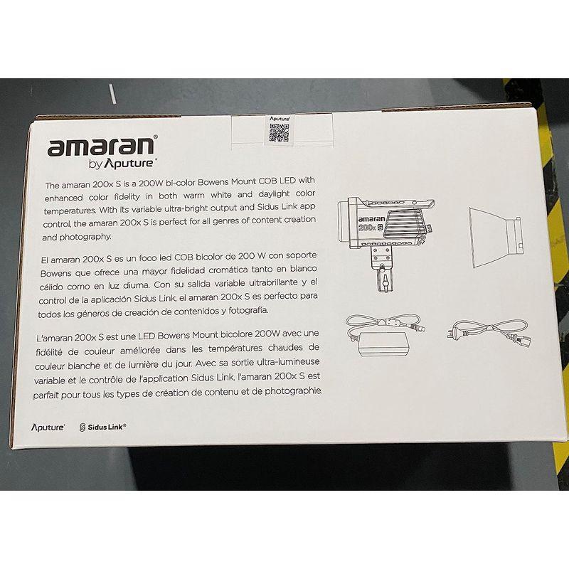 Aputure 正規品Amaran 200X S LED ビデオライト撮影ライト, 200W 色温 2700K-6500K Bowens｜moaa-2-store｜15