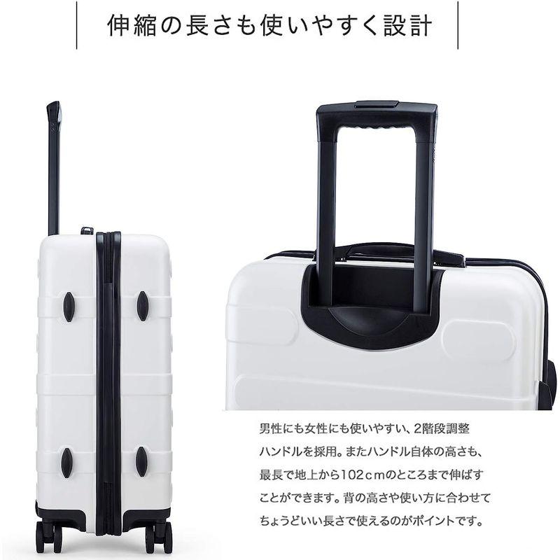 VIVICITY (ヴィヴィシティ) スーツケース 機内持込可 大容量 大型軽量 8輪 静音 TSAロック搭載 100%PC （Lサイズ ホ｜moaa-2-store｜02