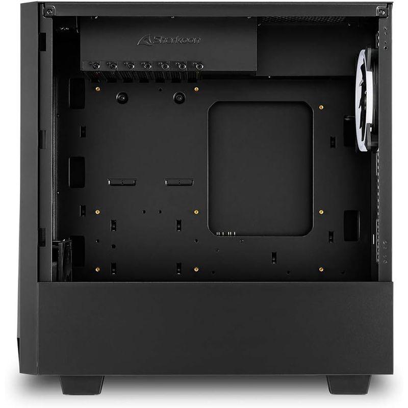 Sharkoon ミドルタワーPCケース REV100 フロントメッシュパネル 90度倒立構造 ATX / Micro-ATX / Mini ATX ミドルタワーPCケース REV100 フロントメッシュパネル 90度倒立構造 Micro Mini 120mm